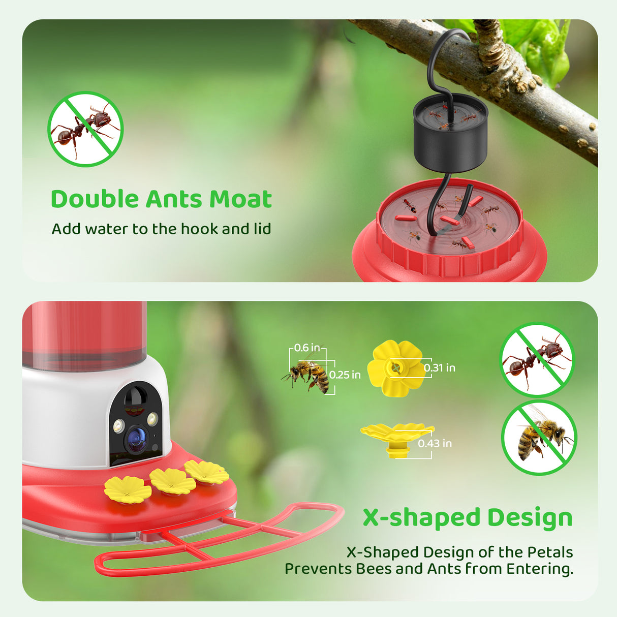 WI-FI Hummingbird Feeder Camera(HF12)