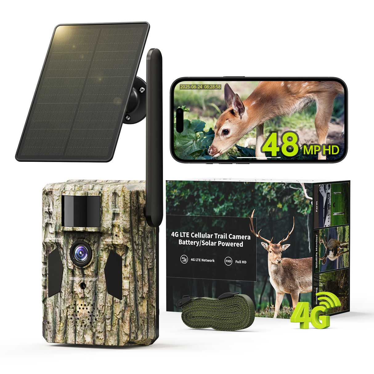SEHMUA 4G LTE Cellular Trail Camera (HC62S)