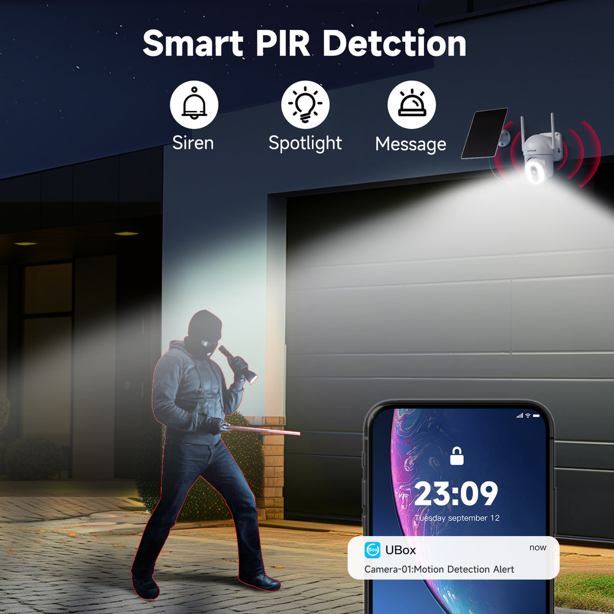 Solar Outdoor WI-FI Camera(QB54)