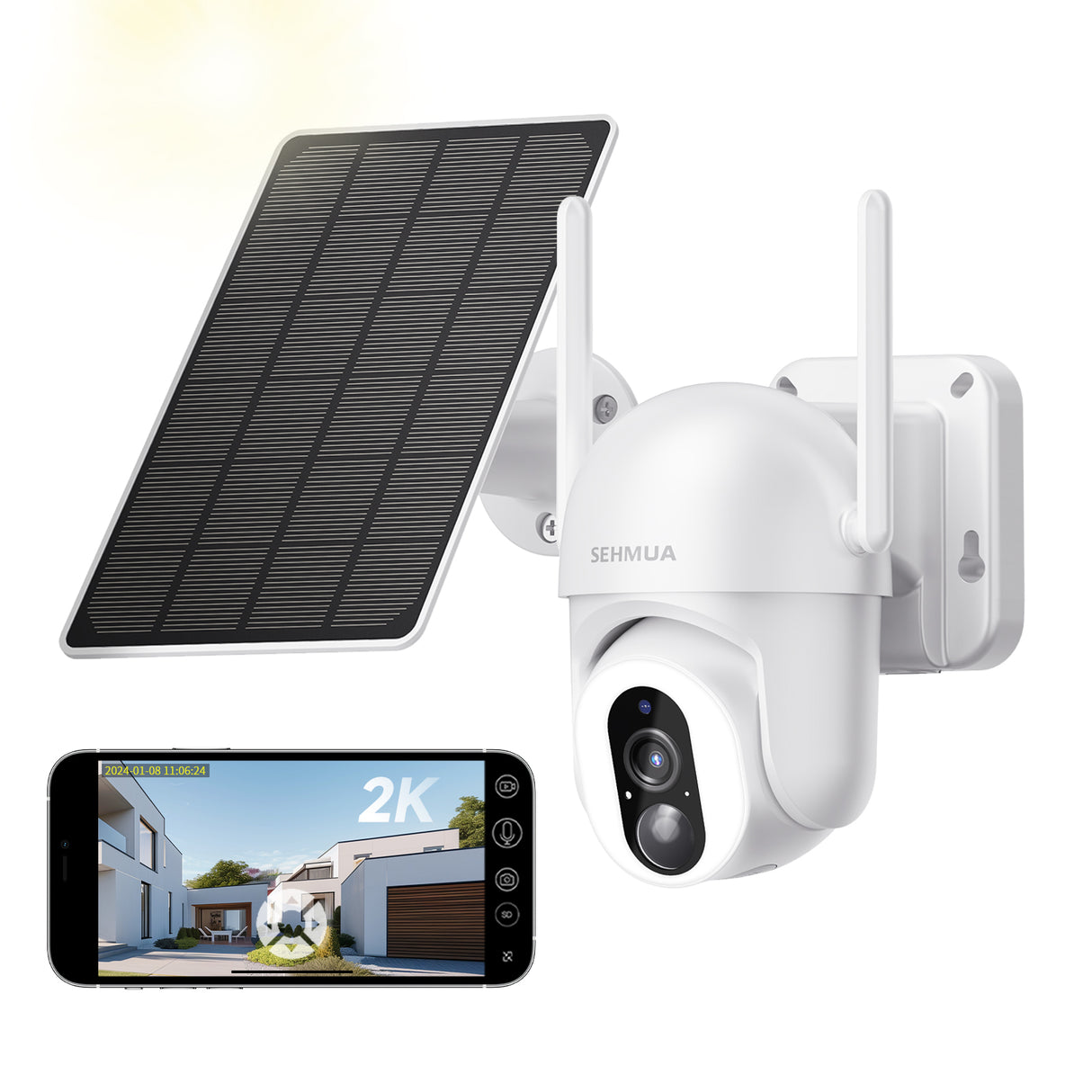 Solar Outdoor WI-FI Camera(QB54)