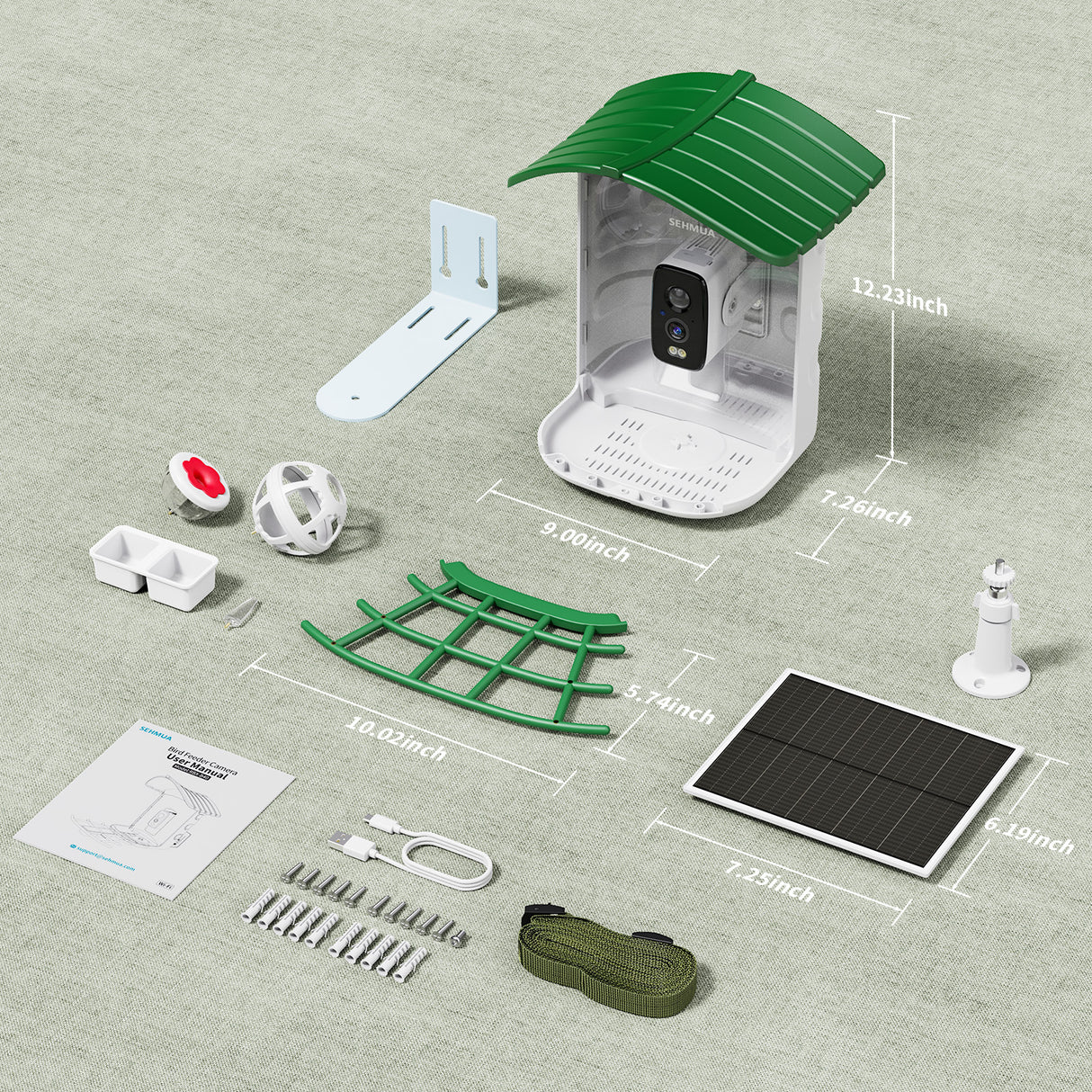 WIFI Smart Bird Feeder with Camera(BF24)