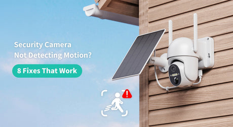 Security Camera Not Detecting Motion? 8 Fixes That Work