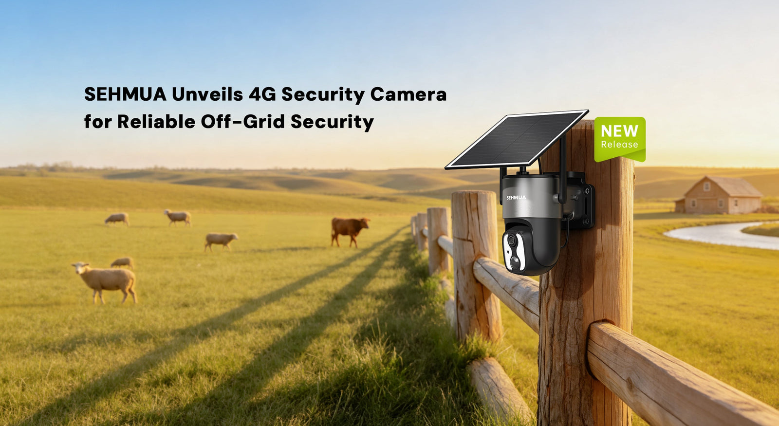 SEHMUA Unveils 4G Security Camera for Reliable Off-Grid Security
