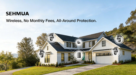 SEHMUA Launches Its First 2K Solar Security Camera System