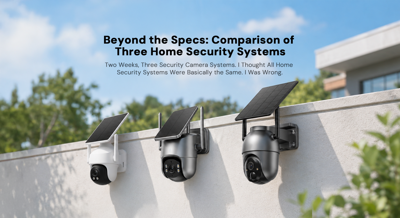 Beyond the Specs: Comparison of Three Home Security Systems
