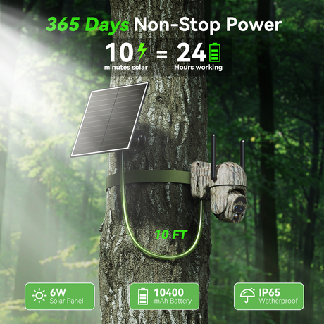 4G LTE Dual Lens Solar Camera (DC44)