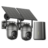 Wi-Fi Solar Home Security Camera System Kit (CK14S-2-cam kit)