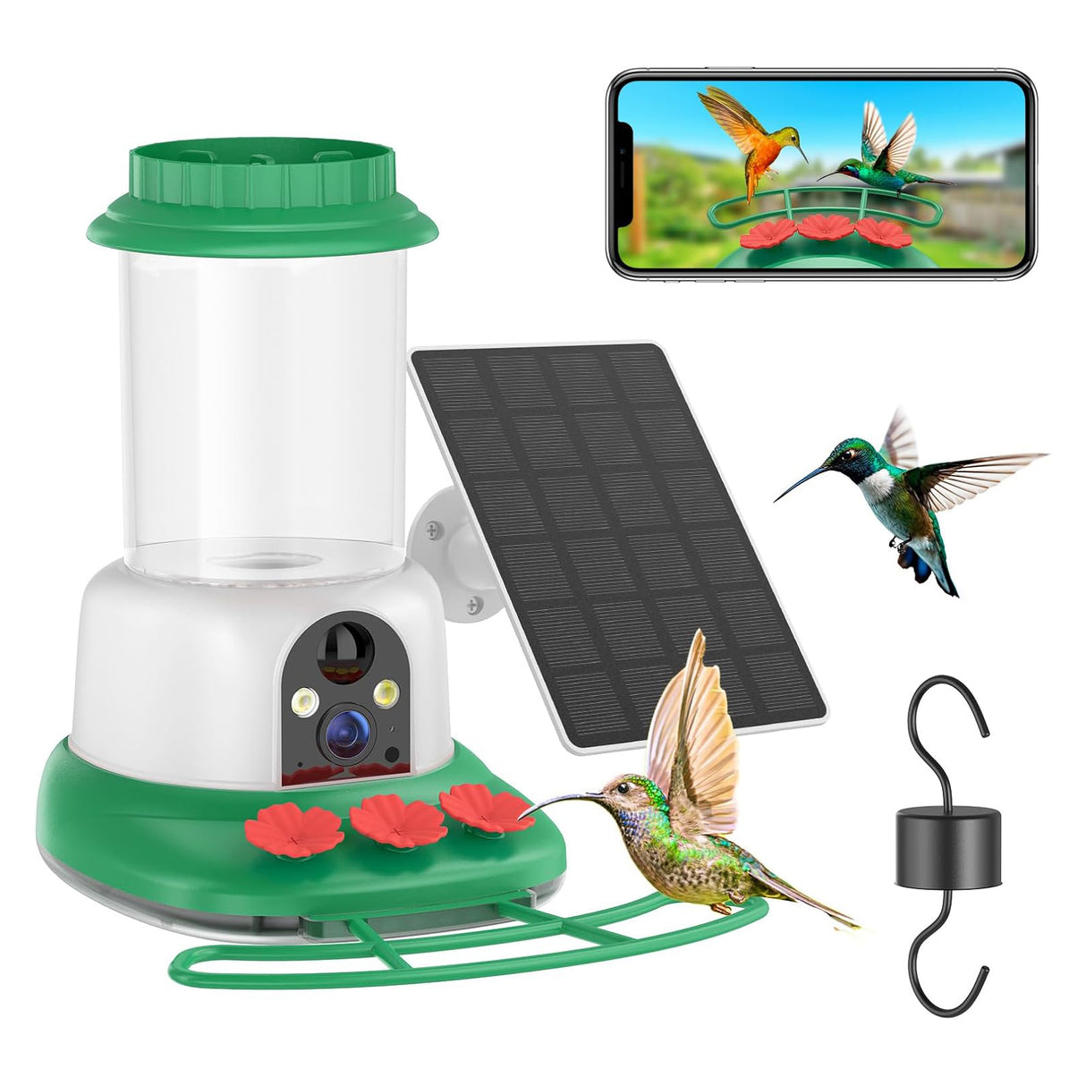 WI-FI Hummingbird Feeder Camera（HF12S）
