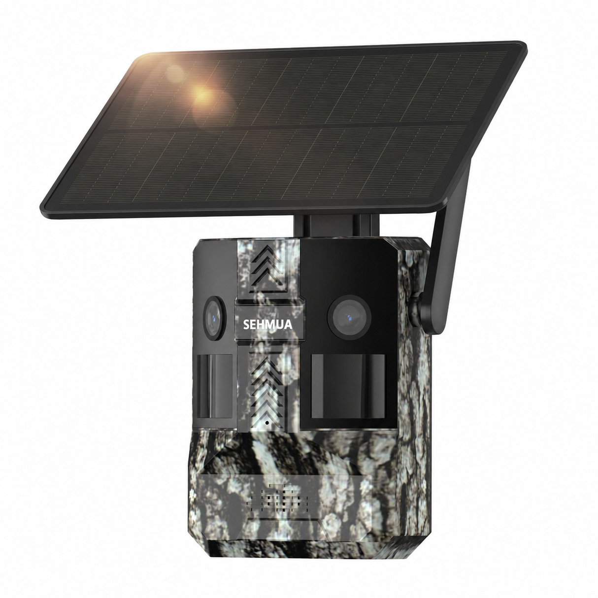 SEHMUA Dual Lens Cellular Solar Trail Camera (HC93S)