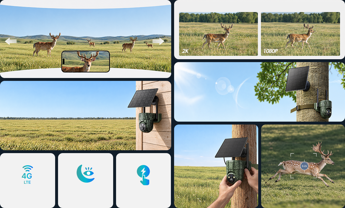 SEHMUA smart security camera features
