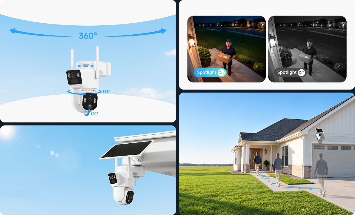 SEHMUA smart security camera features