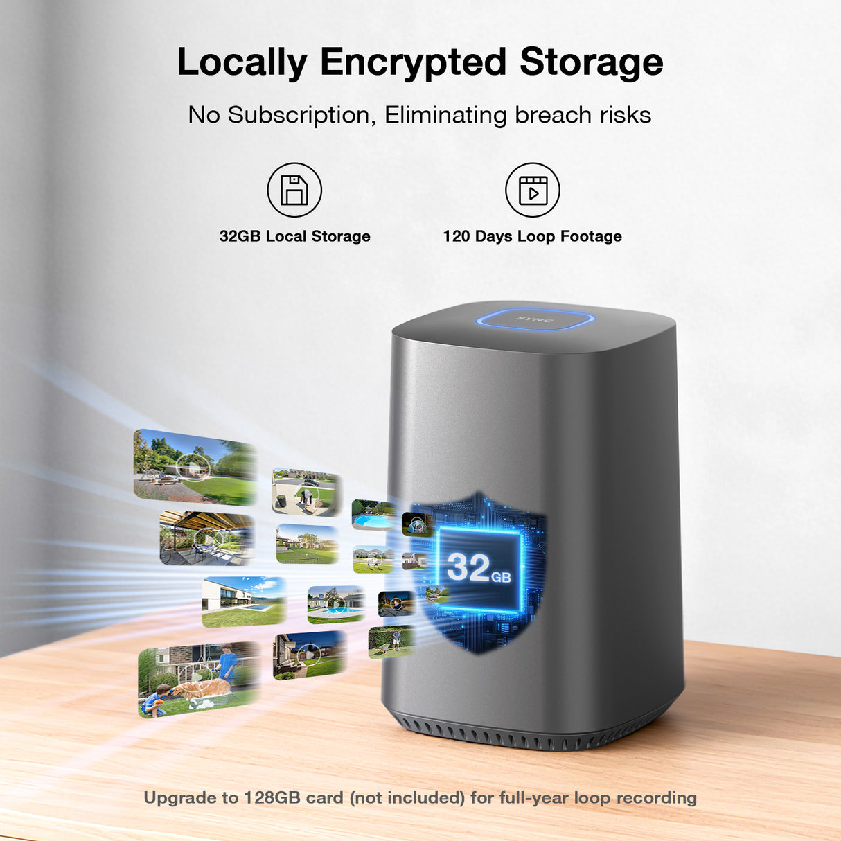 Wi-Fi Solar Home Security Camera System Kit (CK14S-2-cam kit)