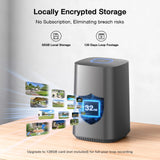 Wi-Fi Solar Home Security Camera System Kit (CK14S-2-cam kit)