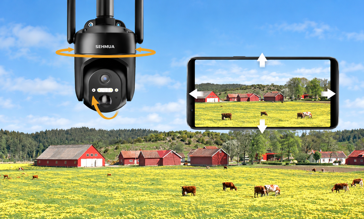 Clear 2K View with 360° Coverage