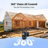 SEHMUA 24/7 Recording 4G LTE Cellular Security Camera (CB114S)