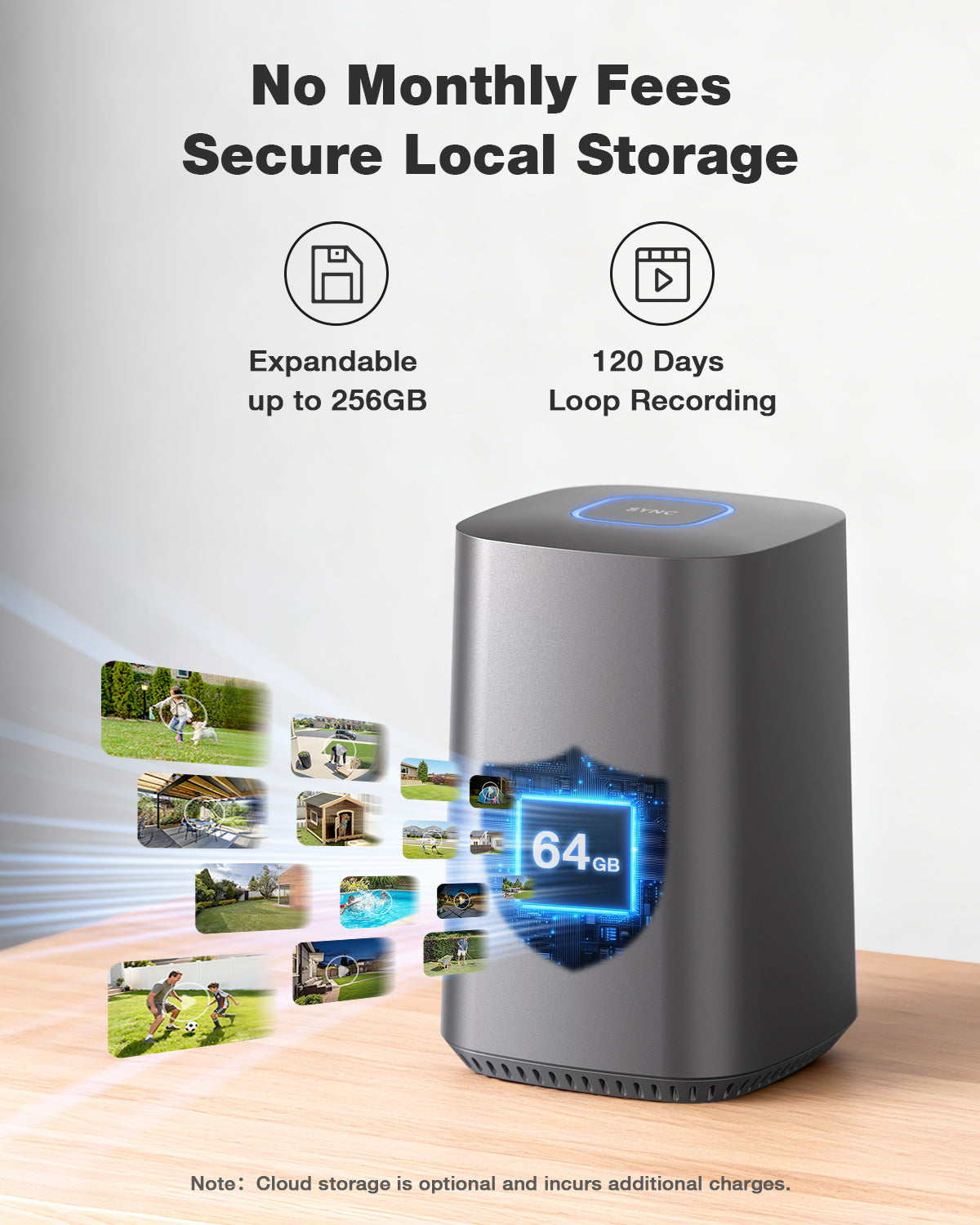 WiFi Solar Home Security Camera System Kit (CK14)