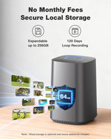 WiFi Solar Home Security Camera System Kit (CK14)