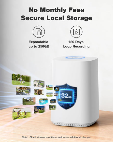 SEHMUA Wi-Fi Solar Home Security Camera System Kit (CK14S-2-cam kit)