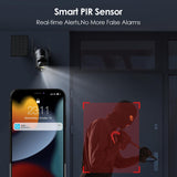 SEHMUA Black Wi-Fi Outdoor Security Camera（QB24S）