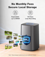 SEHMUA Wi-Fi Solar Home Security Camera System Kit (CK14S-4-cam kit)