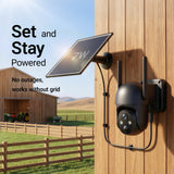 SEHMUA 24/7 Recording 4G LTE Cellular Security Camera (CB114S)
