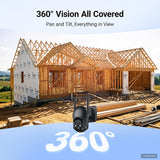 SEHMUA 24/7 Recording 4G LTE Cellular Security Camera (CB114S)