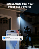 WiFi Solar Home Security Camera System Kit (CK14)