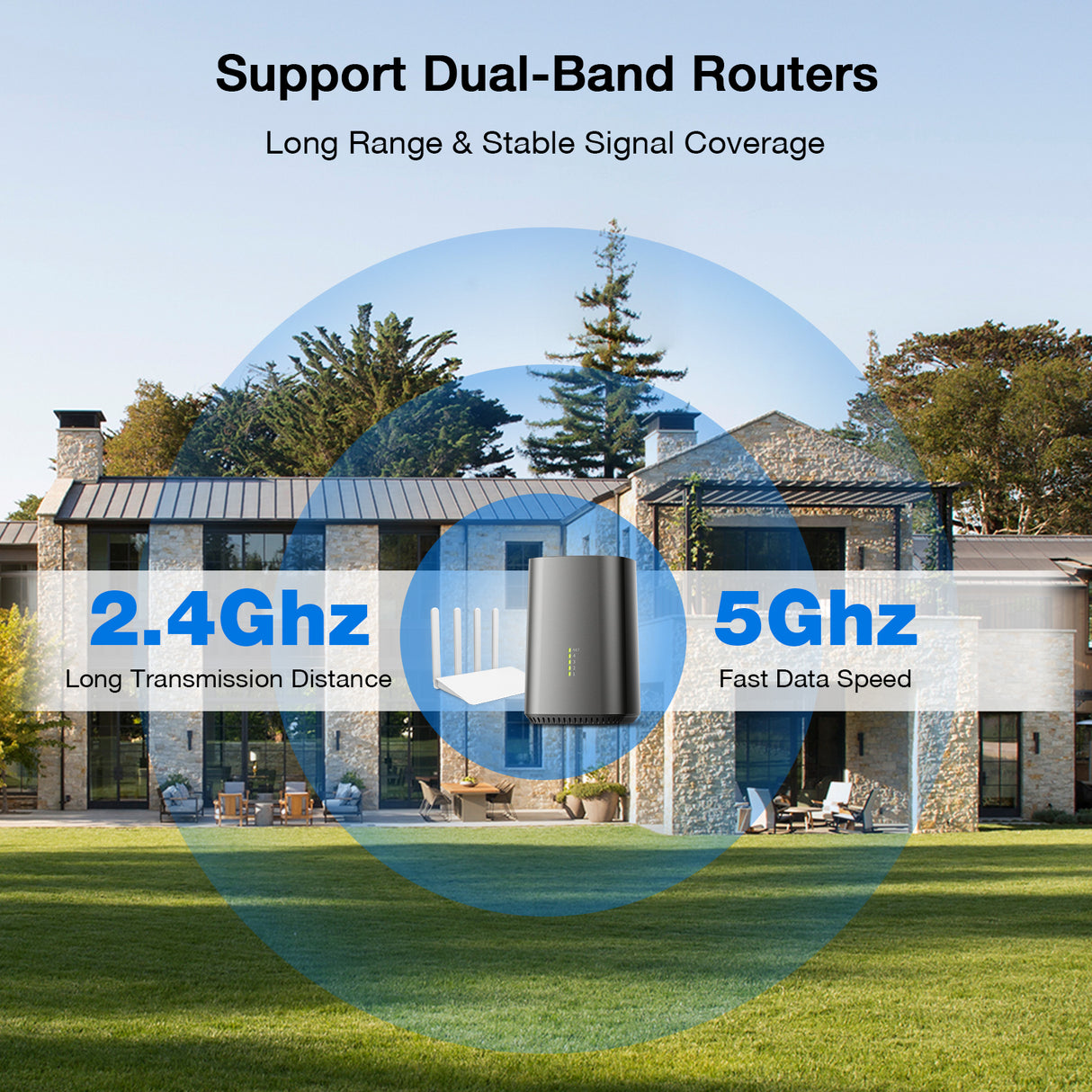 Wi-Fi Solar Home Security Camera System Kit (CK14S-2-cam kit)