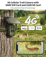 4G LTE 2.7K Live Cellular Trail Camera（HC14）