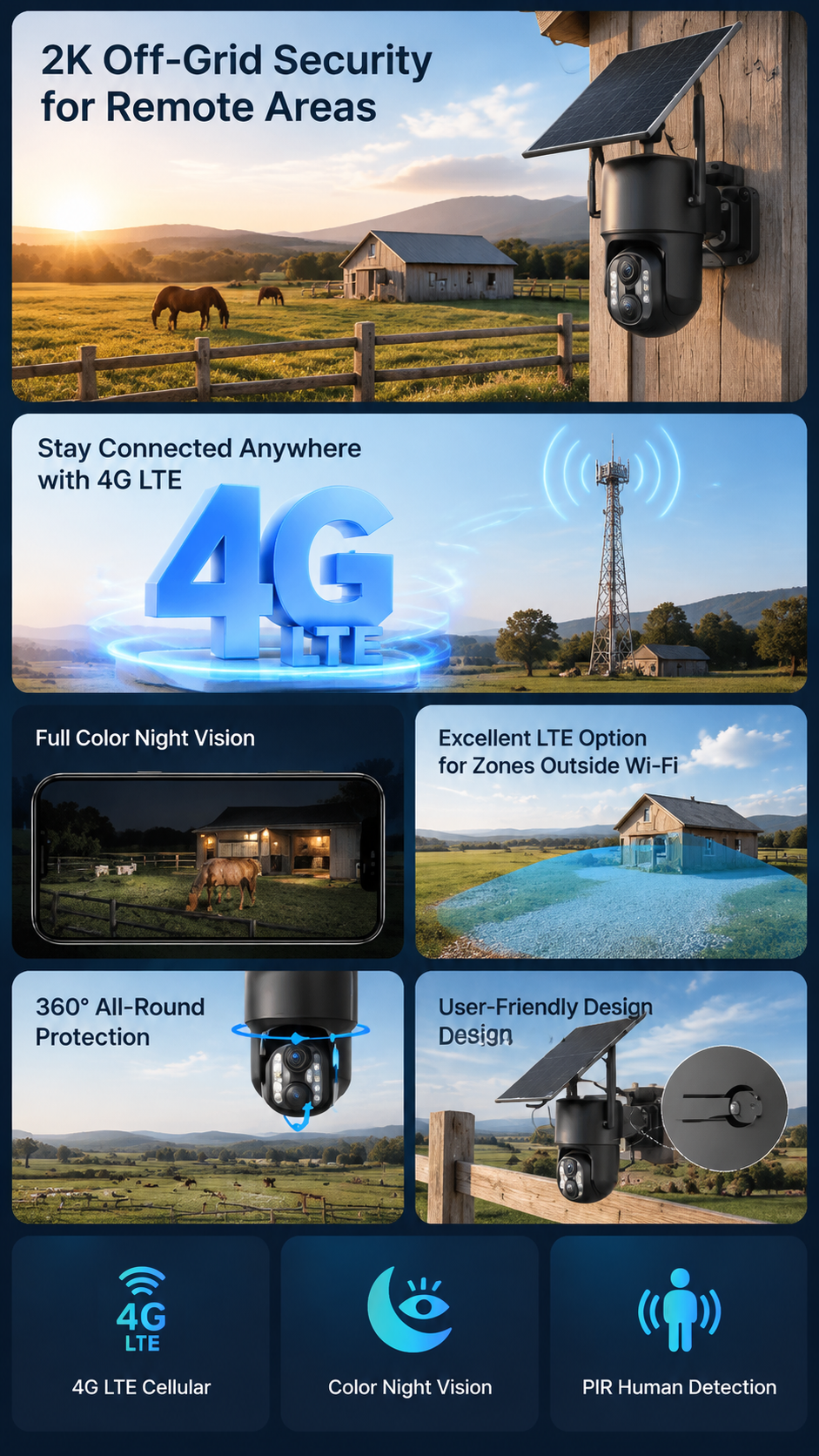 SEHMUA smart security camera features