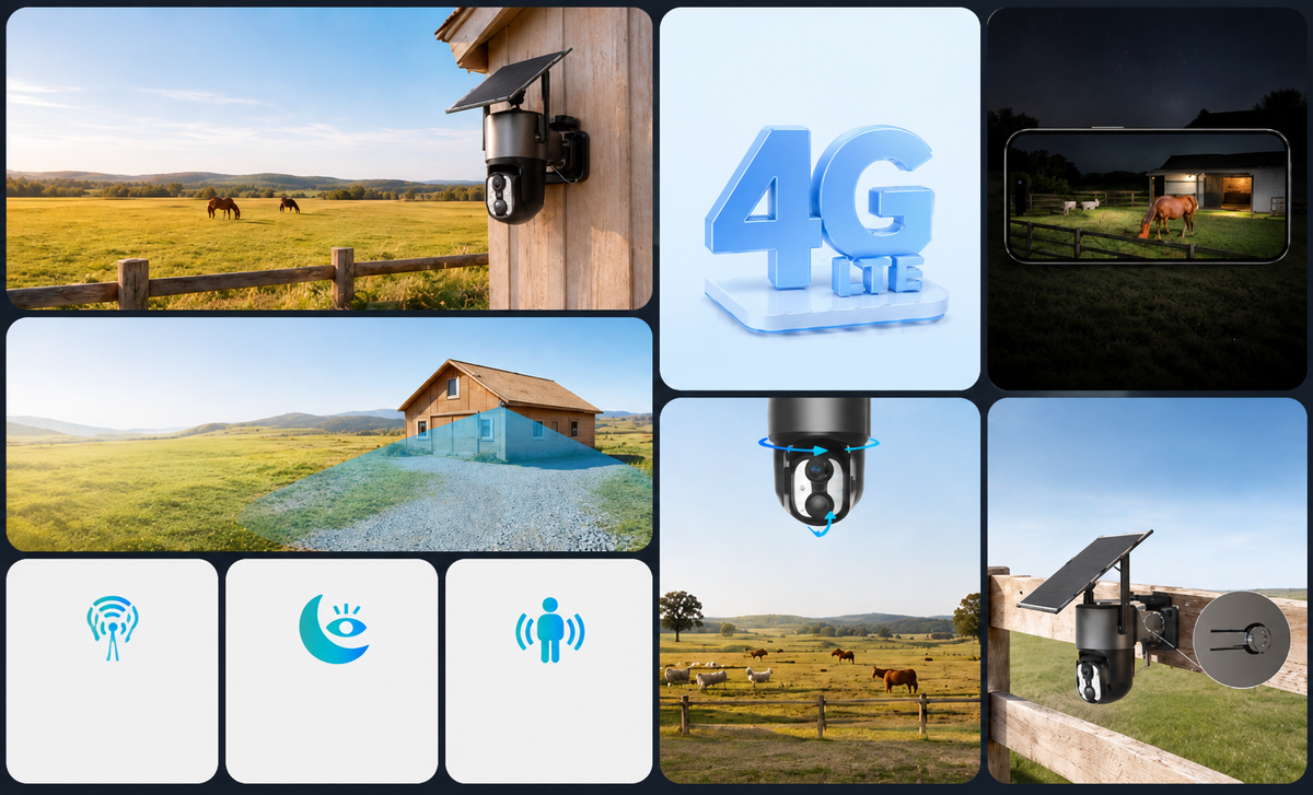 SEHMUA smart security camera features