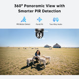 SEHMUA 4G LTE Cellular Solar Security Camera  (CB184S)