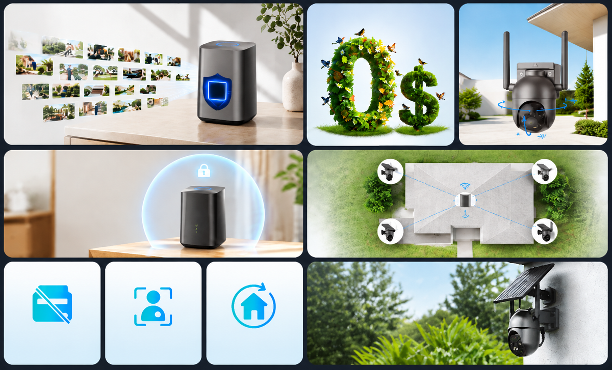 SEHMUA smart security camera features