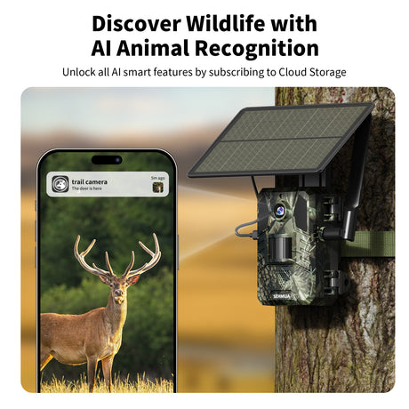 SEHMUA 4G LTE Cellular Trail Camera（HC22S）